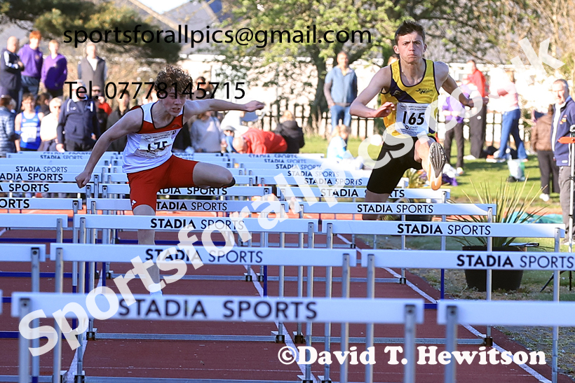 Hurdles, 2026 NEGP 1, Monkton Stadium. Photo: David T. Hewitson/Sports for All Pics